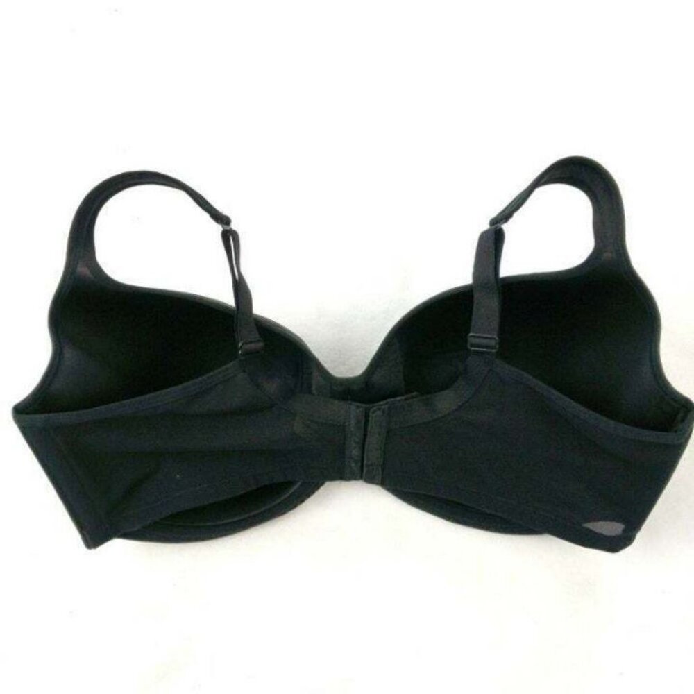 Cacique Lane Bryant Women Bra Smooth Balconette Underwire Plus Size 46F Black - Picture 5 of 9